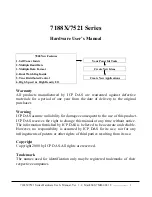 Preview for 1 page of ICP DAS USA 7188XA Hardware User Manual