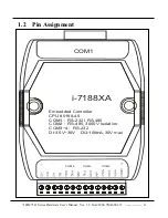 Preview for 12 page of ICP DAS USA 7188XA Hardware User Manual