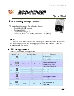 ICP DAS USA ACS-11P-MF Quick Start Manual preview