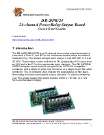 Preview for 1 page of ICP DAS USA DB-24PR/24 Quick Start Manual