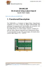 ICP DAS USA DN-8K32R Quick Start Manual preview