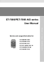 Предварительный просмотр 1 страницы ICP DAS USA ET-7000/PET-7000 Series User Manual