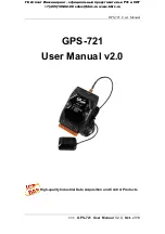 ICP DAS USA GPS-721 User Manual предпросмотр