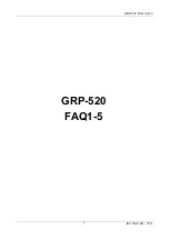 ICP DAS USA GRP-520 Faq preview