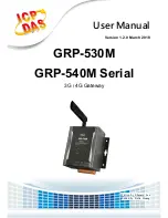 ICP DAS USA GRP-530M User Manual preview