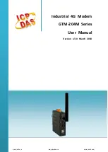 ICP DAS USA GTM-204M Series User Manual preview