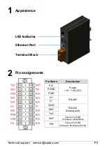 Preview for 2 page of ICP DAS USA GW-2139M Quick Start