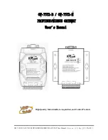 ICP DAS USA GW-7552-B User Manual preview