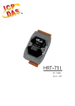 ICP DAS USA HRT-711 User Manual preview