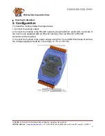 Предварительный просмотр 3 страницы ICP DAS USA I-7065BD Quick Start Manual