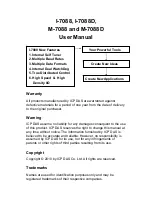 ICP DAS USA I-7088 User Manual preview