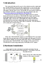 Предварительный просмотр 2 страницы ICP DAS USA I-7530A-MR-FD Quick Start Manual