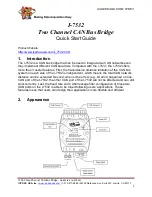 ICP DAS USA I-7532 Quick Start Manual предпросмотр