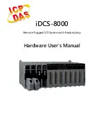 Preview for 1 page of ICP DAS USA iDCS-8000 Hardware User Manual
