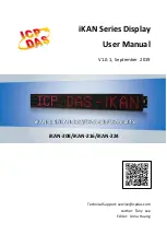 ICP DAS USA iKAN Series User Manual предпросмотр