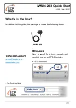 ICP DAS USA iWSN-203 Quick Start preview