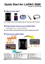 Preview for 1 page of ICP DAS USA LinPAC-5000 Quick Start Manual