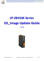 ICP DAS USA LP-2841M Series Update Manual preview