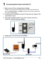 Предварительный просмотр 2 страницы ICP DAS USA LRA-900-E Quick Start Manual