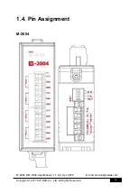 Предварительный просмотр 10 страницы ICP DAS USA M-2004 User Manual