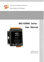 ICP DAS USA MQ-7200M Series User Manual preview