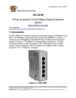 Preview for 1 page of ICP DAS USA NS-205R Quick Start Manual