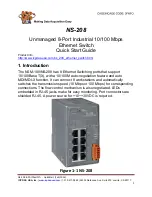 ICP DAS USA NS-208 Quick Start Manual preview