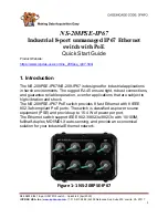 Preview for 1 page of ICP DAS USA NS-208PSE-IP67 Quick Start Manual