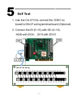 Preview for 5 page of ICP DAS USA PCI-D64HU Quick Start Manual