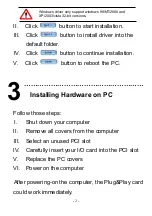Preview for 2 page of ICP DAS USA PCI-P16C16 Quick Start Manual