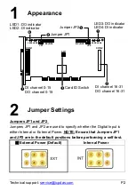 Preview for 2 page of ICP DAS USA PISO-P32C32U-5V Quick Start Manual