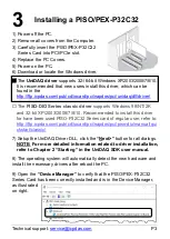 Preview for 3 page of ICP DAS USA PISO-P32C32U-5V Quick Start Manual