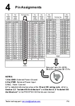 Preview for 4 page of ICP DAS USA PISO-P32C32U-5V Quick Start Manual