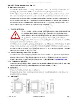 ICP DAS USA PM-3133 Quick Start Manual preview