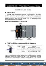 ICP DAS USA PROFI-8455 Quick Start User Manual preview