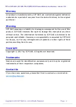 Preview for 2 page of ICP DAS USA RFU-433-RU400 User Manual