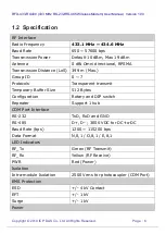 Preview for 6 page of ICP DAS USA RFU-433-RU400 User Manual