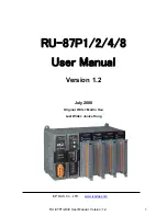 Preview for 1 page of ICP DAS USA RU-87P1 User Manual