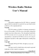 Предварительный просмотр 1 страницы ICP DAS USA SST-2400EXT User Manual