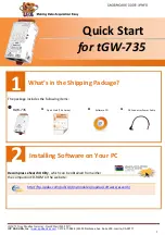 ICP DAS USA tGW-735 1 Quick Start Manual preview