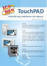 ICP DAS USA TPD-280 User Manual preview
