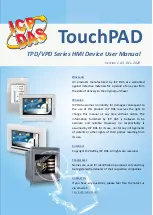 Preview for 1 page of ICP DAS USA TPD-280 User Manual