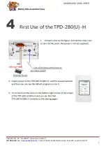 Preview for 3 page of ICP DAS USA TPD-283U-H Quick Start Manual