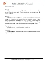 Preview for 1 page of ICP DAS USA tWF-DA1PD2R1 User Manual