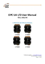 ICP DAS USA U-7500 Series User Manual preview