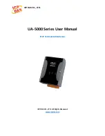 Preview for 1 page of ICP DAS USA UA-5000 series User Manual