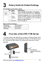 Preview for 3 page of ICP DAS USA VPD-173N Quick Start Manual