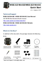 ICP DAS USA WISE-5231M-4GE Quick Start Manual preview