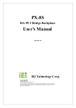 Preview for 1 page of ICP Electronics PX-8S User Manual