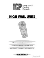 ICP 600 Series TAC-292 Operation Instruction Manual preview